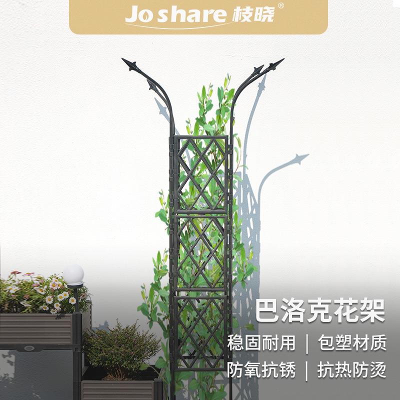枝晓 巴洛克花架 爬藤支架花架支撑杆月季爬藤架铁线莲花盆支架