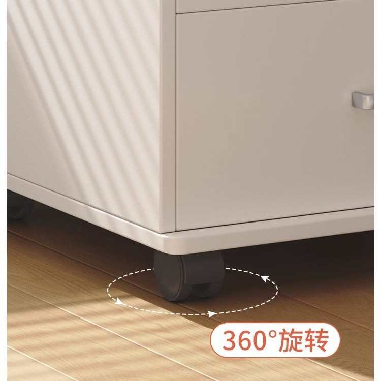 文件柜资料柜办公室置物柜木质矮柜带锁收纳柜子储物柜办公桌边柜