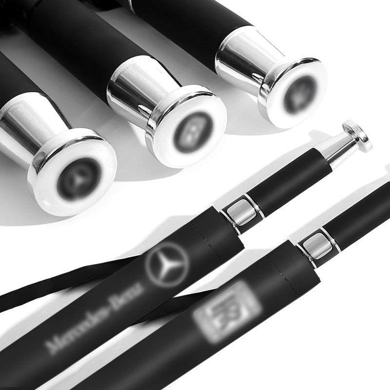 现货全纤维高尔夫伞商务黑胶防晒双人大号车标长柄伞超大自动广告