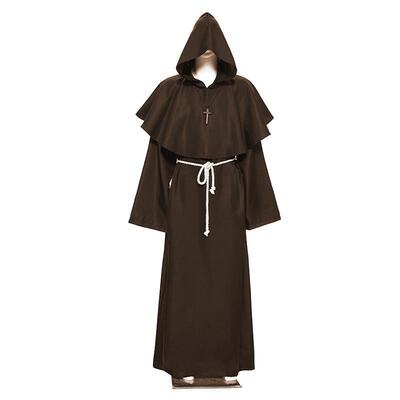 Halloween costume Medieval monk costume wizard priest costum