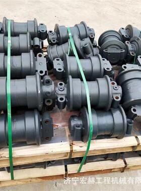 挖掘机涨紧油缸成3Z总X405HZXDKJ470H-链条履带总成支重轮矿山