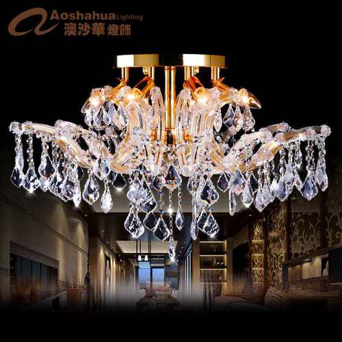 مصباحكريستاليt别墅灯LumináriadeCristal