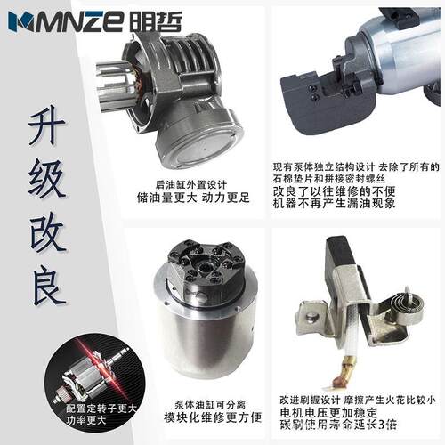 RS-16/20/22/25手提式电动液压钢筋剪断器便携式切断机螺纹钢圆钢