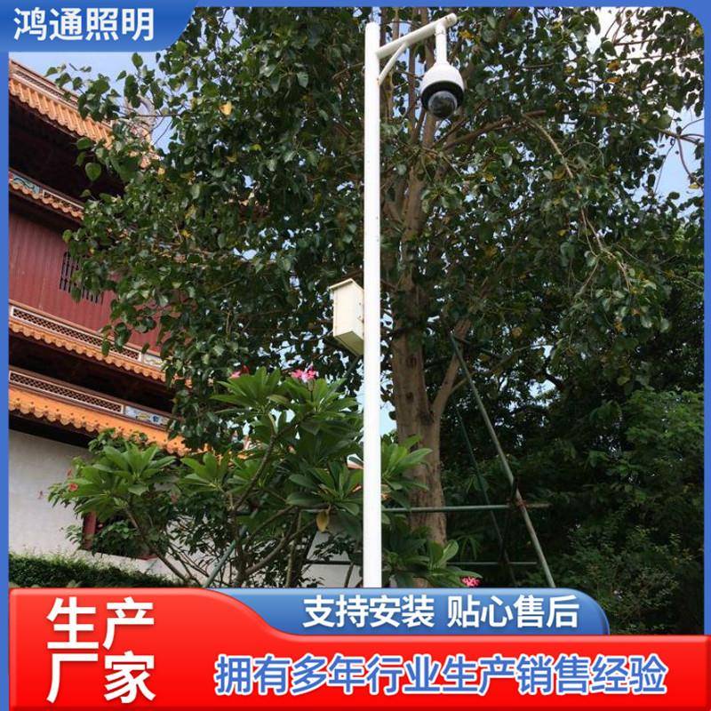 热镀锌八角监控立杆6米7米8米5米抓拍监控杆道路卡口立柱信号灯杆