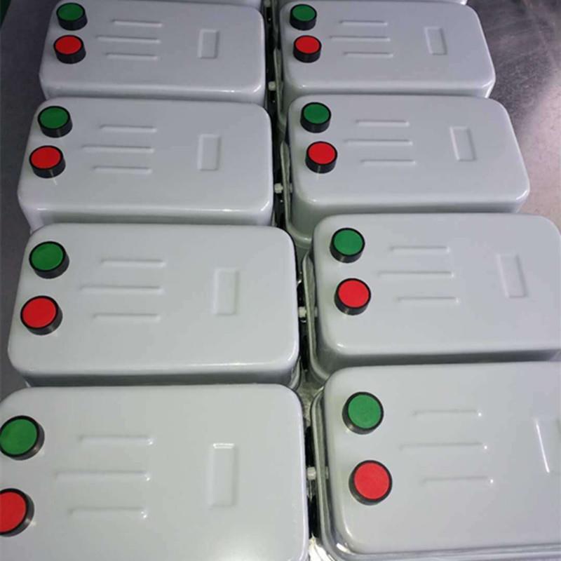 QC20-7NH可逆磁力起动器45KW75KW电机保护器150A380V倒顺停开关