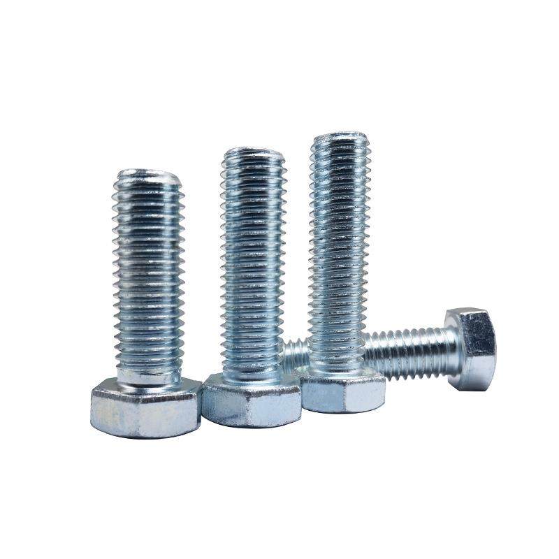 0镀锌10.9级外六角螺丝螺栓1M6QACM8M10M124M16M1M8M2-M36