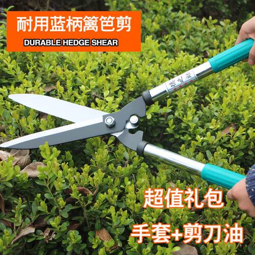 园林花木修剪绿篱剪伸缩大剪刀园艺绿化草坪修枝剪粗枝篱笆剪树枝