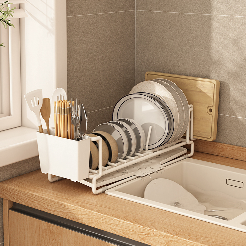 碗盘架大容量碗碗筷碗碟架置架物厨房沥水架小型架置收纳物家用碗