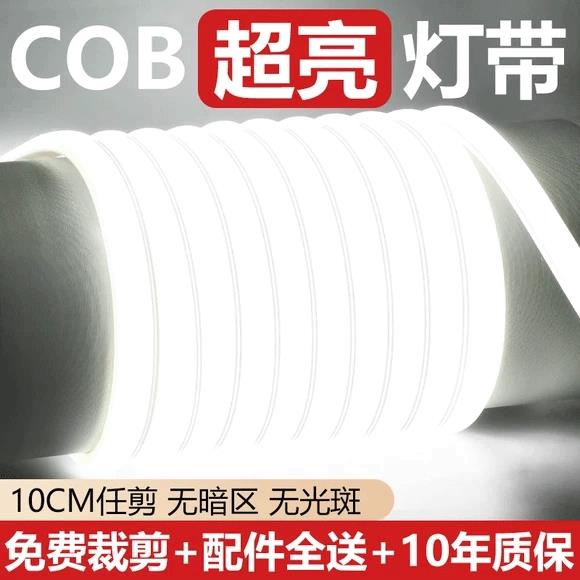 灯带led灯条220v客厅超亮吊顶户外防水霓虹气氛灯摆摊专用灯带条