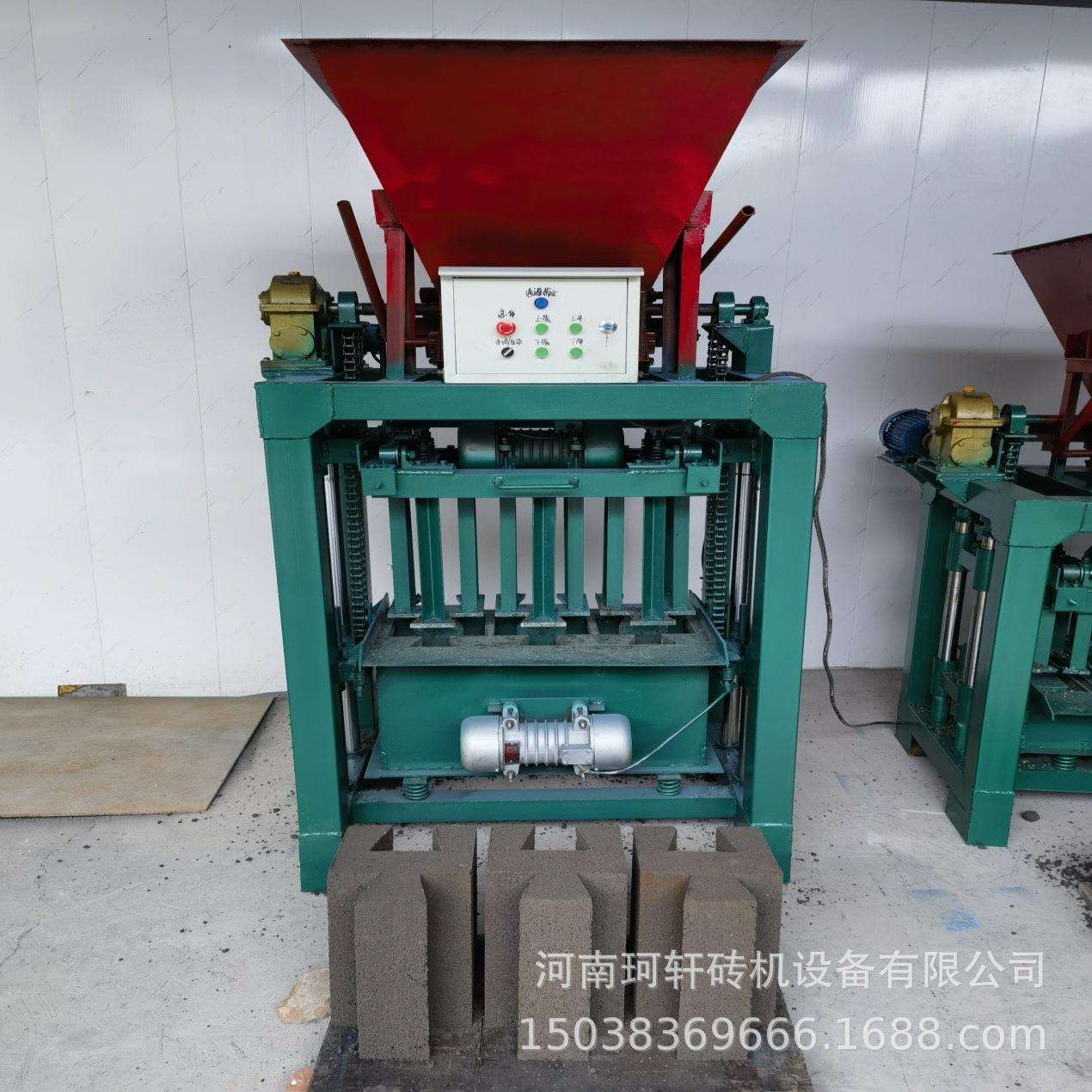 新型环保4-35B料斗水泥砌块砖机互锁免烧砖机故障率低的水泥砖