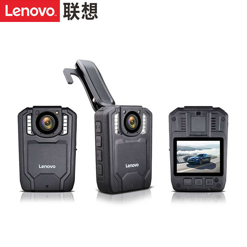 精品Lenovo/联想2H 2W 1W 执法记录仪高清夜视工作现场巡检防爆音