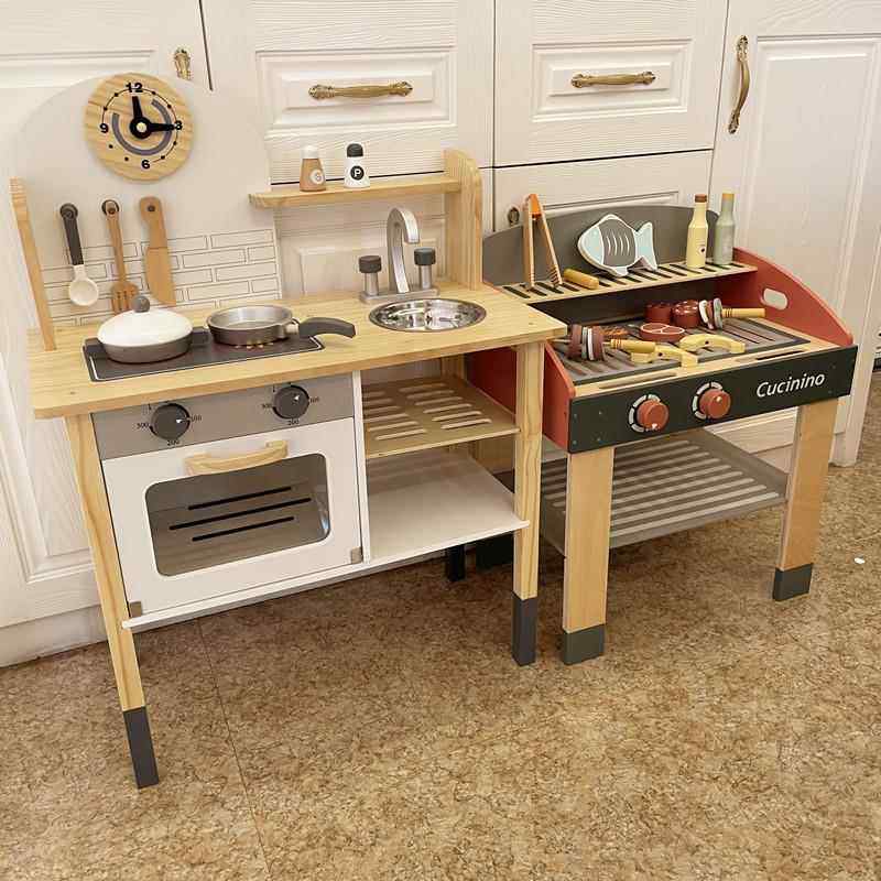 厨房玩具套装彷真厨具做饭煮饭3岁4女孩扮家家酒男孩六一儿童节礼