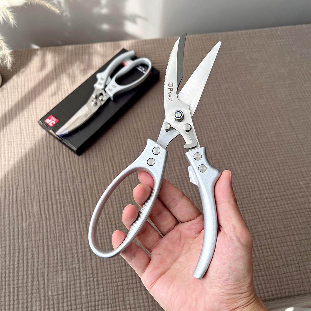 专治硬骨头！日单创新弹簧省力不锈钢厨房鸡鸭鱼专用剪刀鸡骨剪,居家日用,厨房剪刀,淘宝优惠券,粉丝福利购,淘宝优惠卷