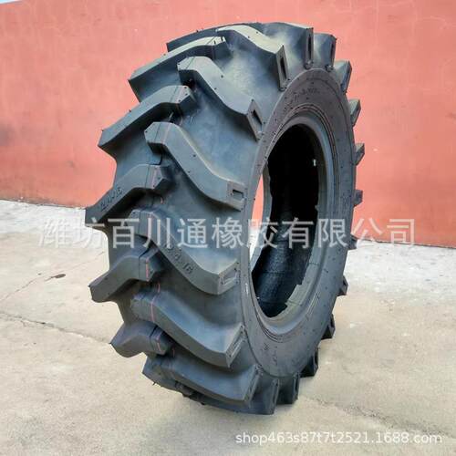 临禾10.0/75-15.3三行收割机后轮玉米12..4-16人字改农业轮胎