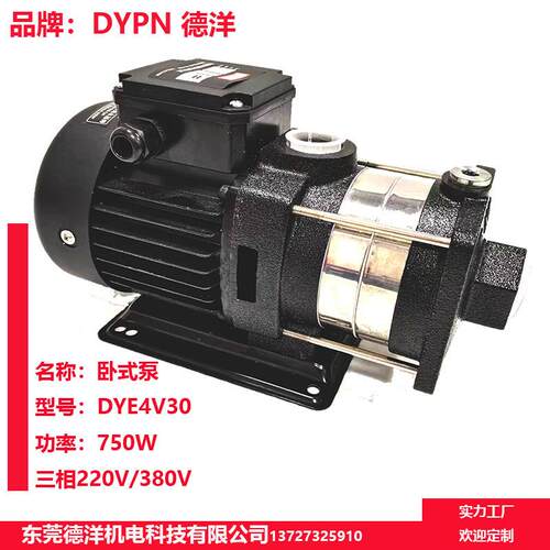 家用220v卧式纯铜电机泵农用 车床泵 机床泵 设备冷却泵 DY厂家