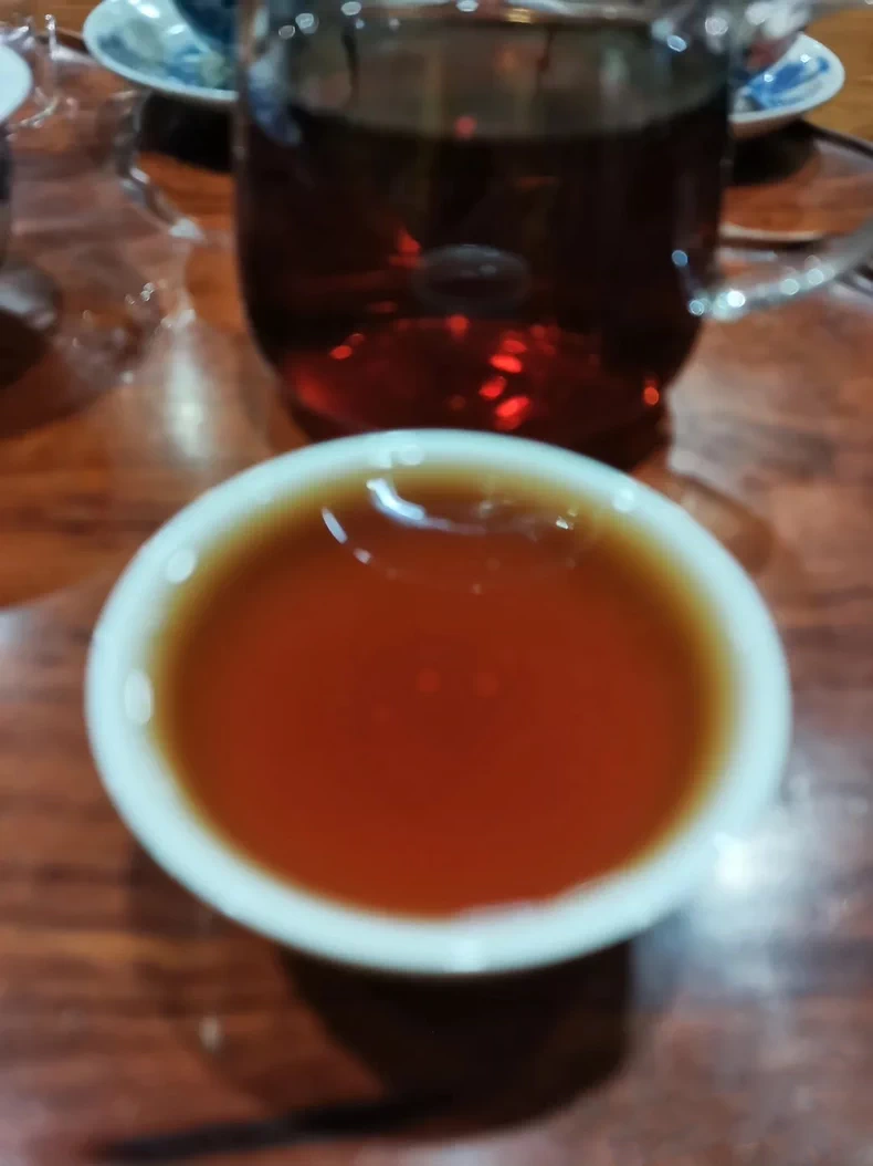 大益普洱茶2101批次8592熟普 普洱茶 BUASHOP普洱老茶