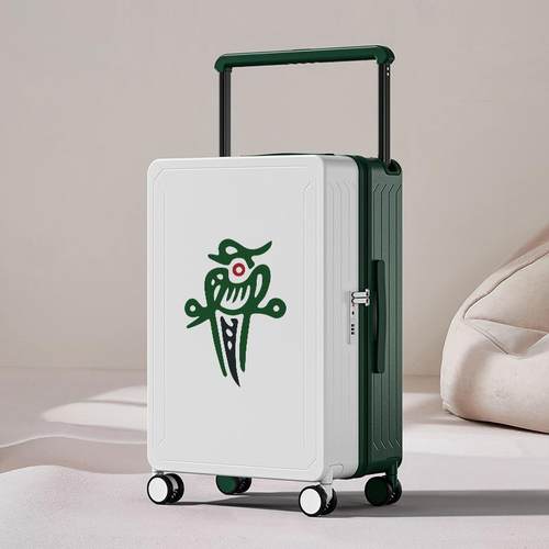 正品布兰兔国潮行李箱拉杆箱麻将插箱画箱 画箱登旅行20寸机女小