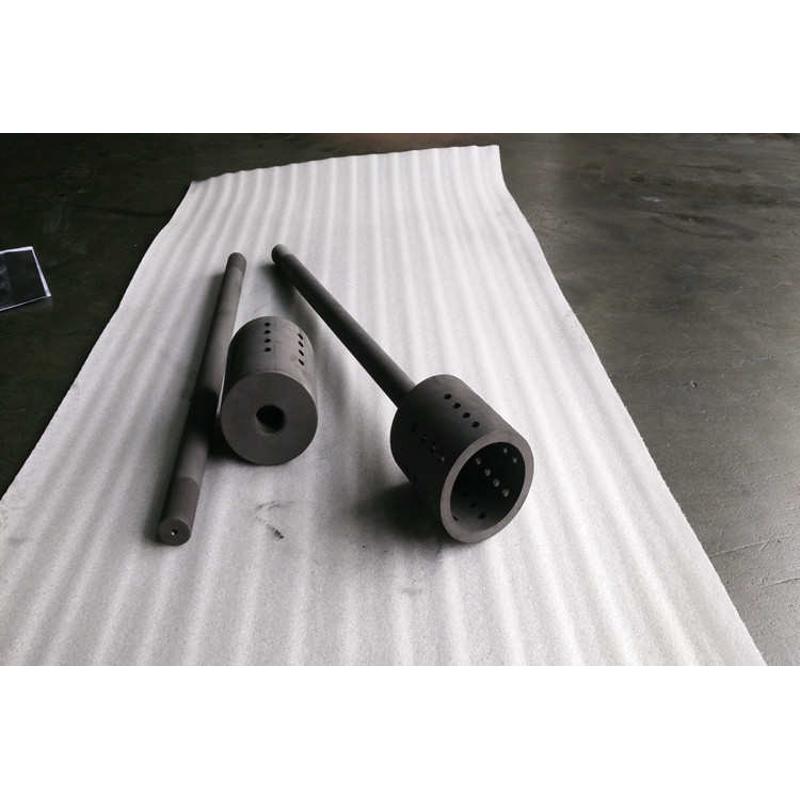 厂家直销 高纯石墨钟罩石墨铸造除气工具 耐高温石墨模具定制加工