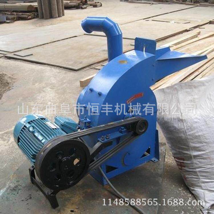 锤片式粉碎机甩片饲料养殖木粉玉米棒桔杆干草三相大型泡沫粉碎机