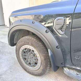 加宽带钉轮眉加宽挡泥板防刮板 T9皮卡改装 适用23 24年福特RANGER