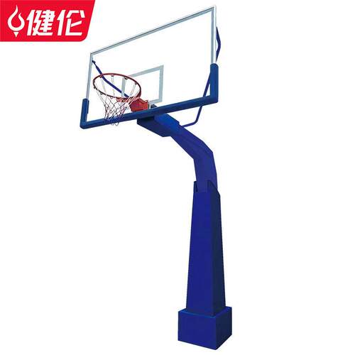 健伦地埋赛事篮球架户外室外标准篮球框Basketballstand生产厂家