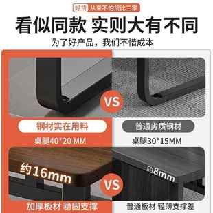 办四位公员桌工位办公室人桌椅A505BN6组合简约现代职员桌椅简易