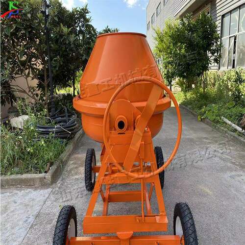 js-458可移动土柴油动型力混凝搅拌机小水泥砂浆拌o料机Furwheeld