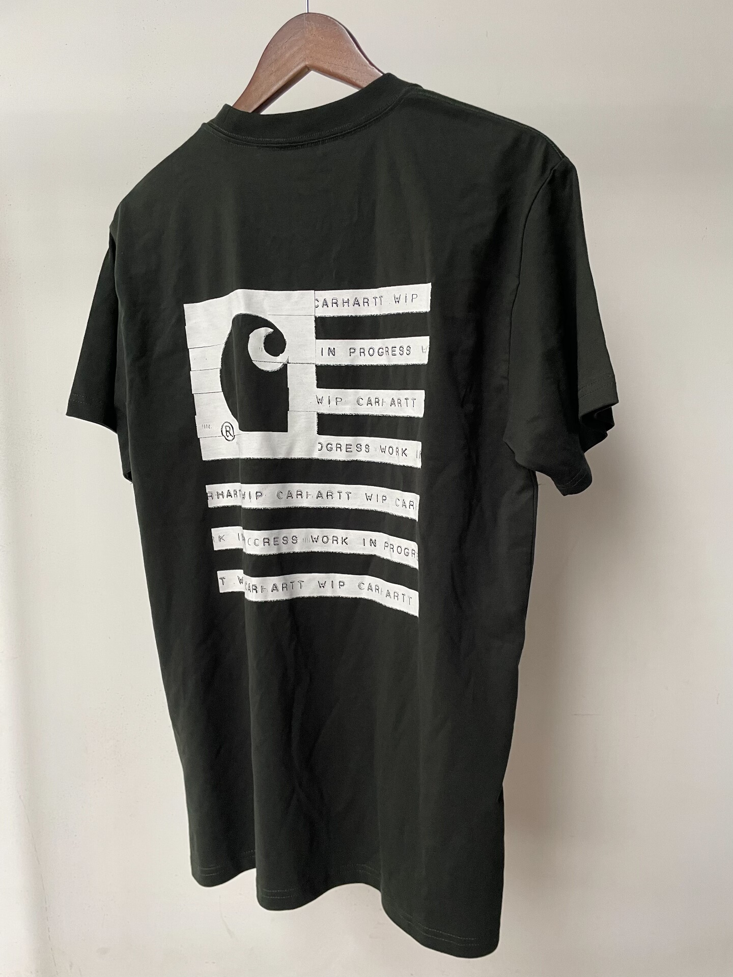 短袖M｜Carhartt WIP Logo印花宽松圆领套