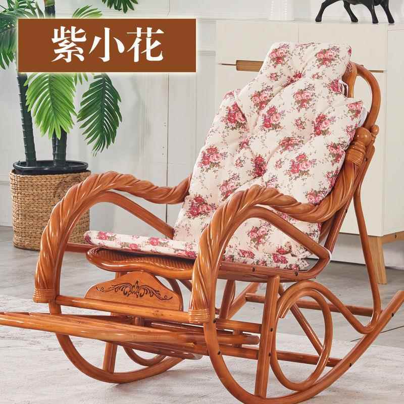 可拆垫洗藤摇坐垫摇摇椅垫藤座垫椅躺椅椅逍遥ZD00椅垫子靠加厚通