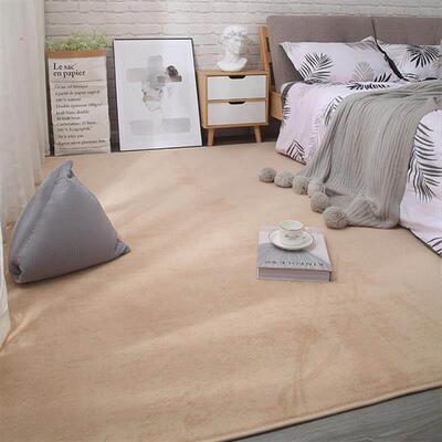 Carpets Plush carpet bedroom rug bedside blanket floor mat