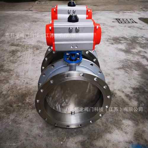 D641W/H不锈钢气动调节开关双法兰对夹硬密封放通风蝶阀DN125200