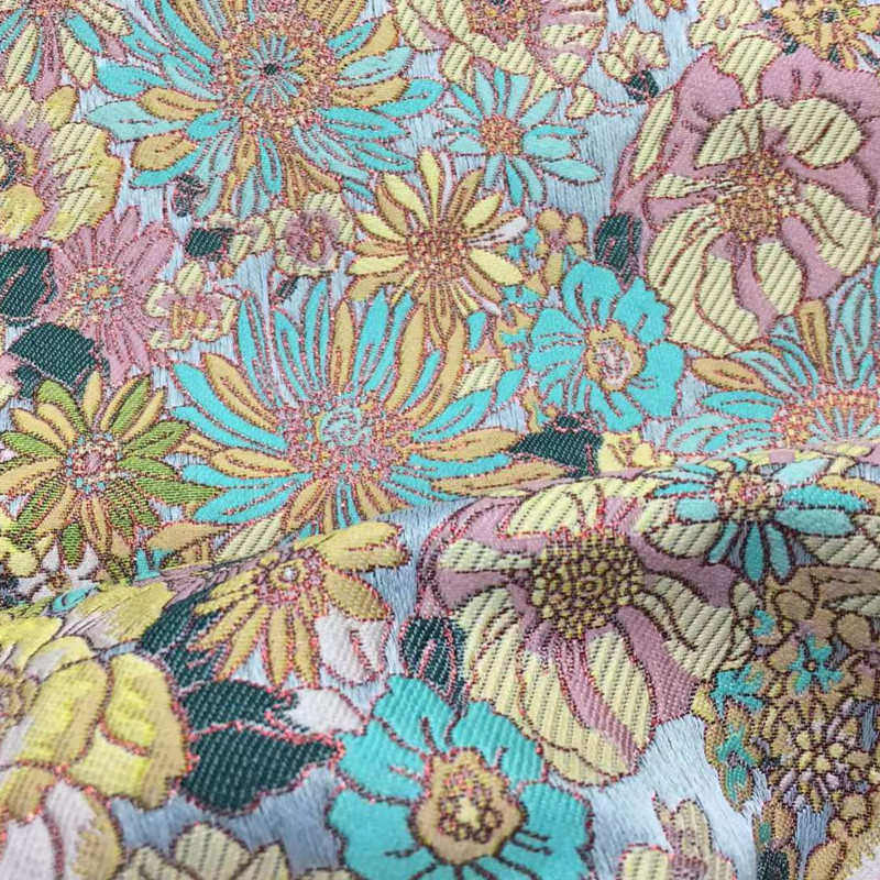 加厚高精密色织金丝提花面料 菊花织锦织绣提花时装面料箱包布料,纺织面料/辅料/配套,服装花边,淘宝优惠券,粉丝福利购,淘宝优惠卷