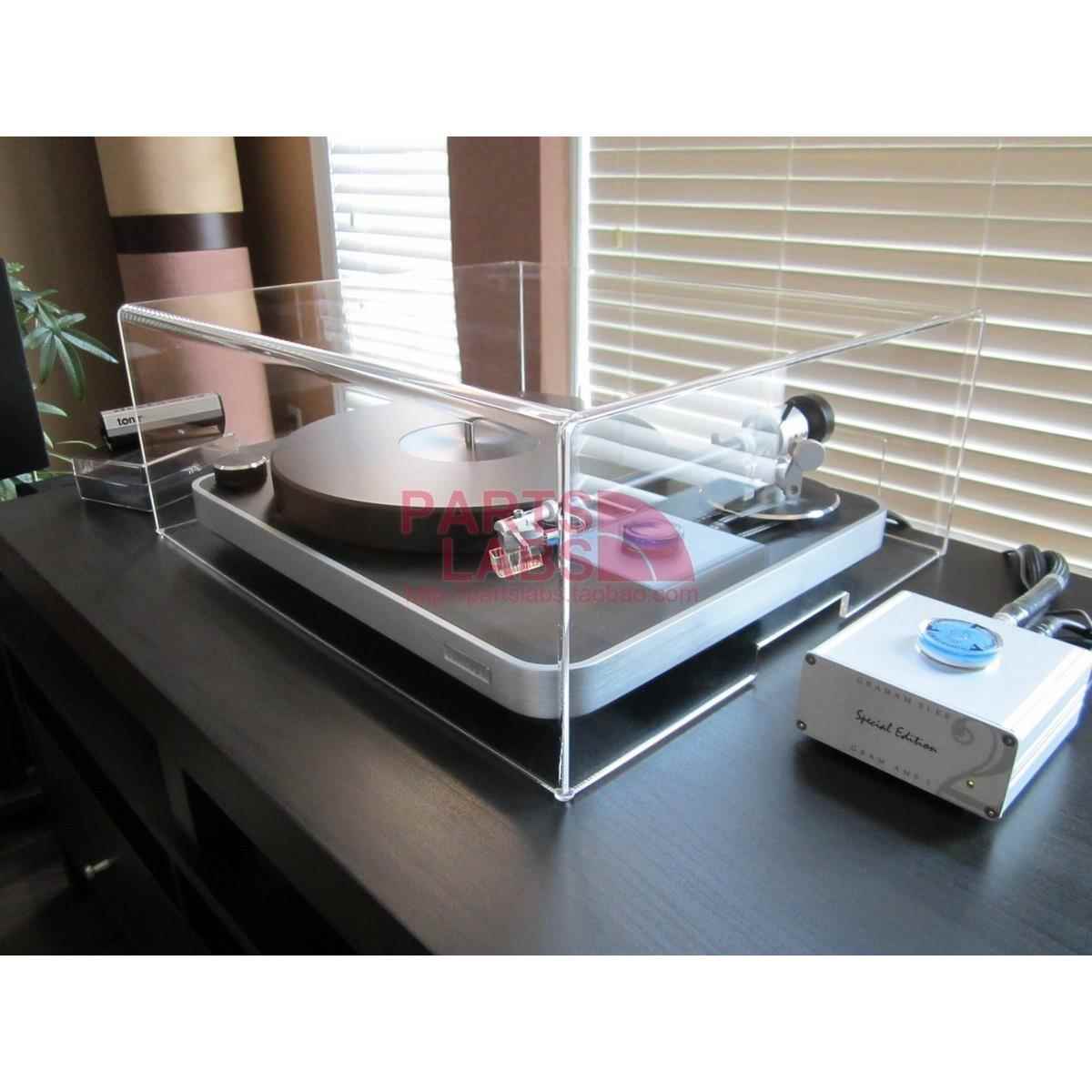 黑胶唱机防尘罩订制 清澈Concept 黑胶唱机 亚克力唱机罩 防尘罩