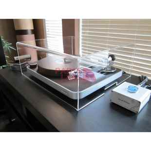 黑胶唱机防尘罩订制 清澈Concept 黑胶唱机 亚克力唱机罩 防尘罩