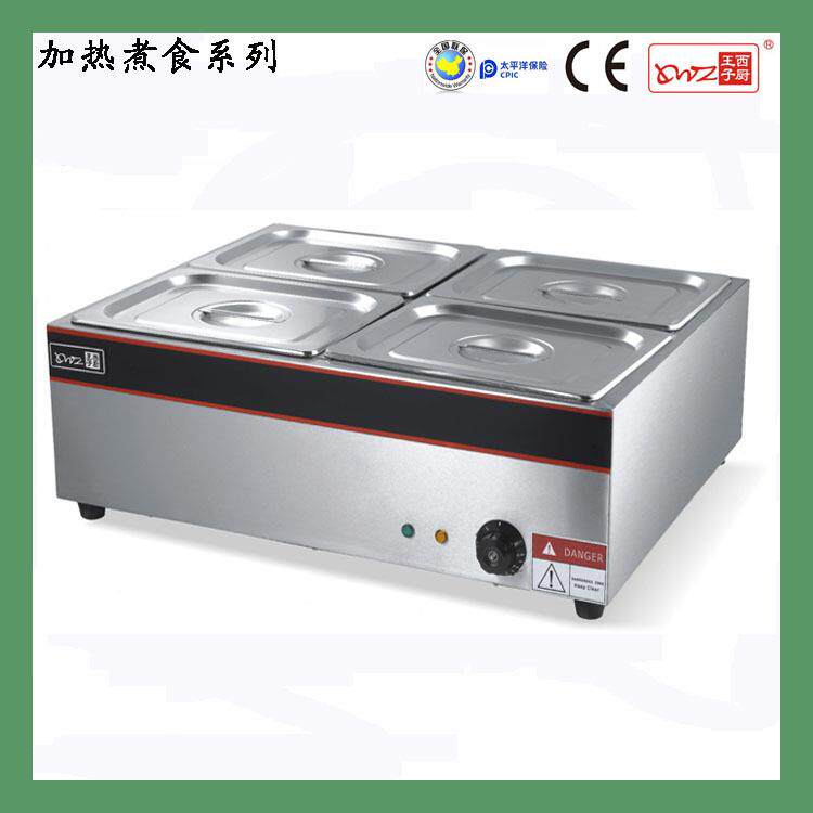 保温饭菜盒EH-4V浅四盆电热保温汤池商用四盆保温汤池