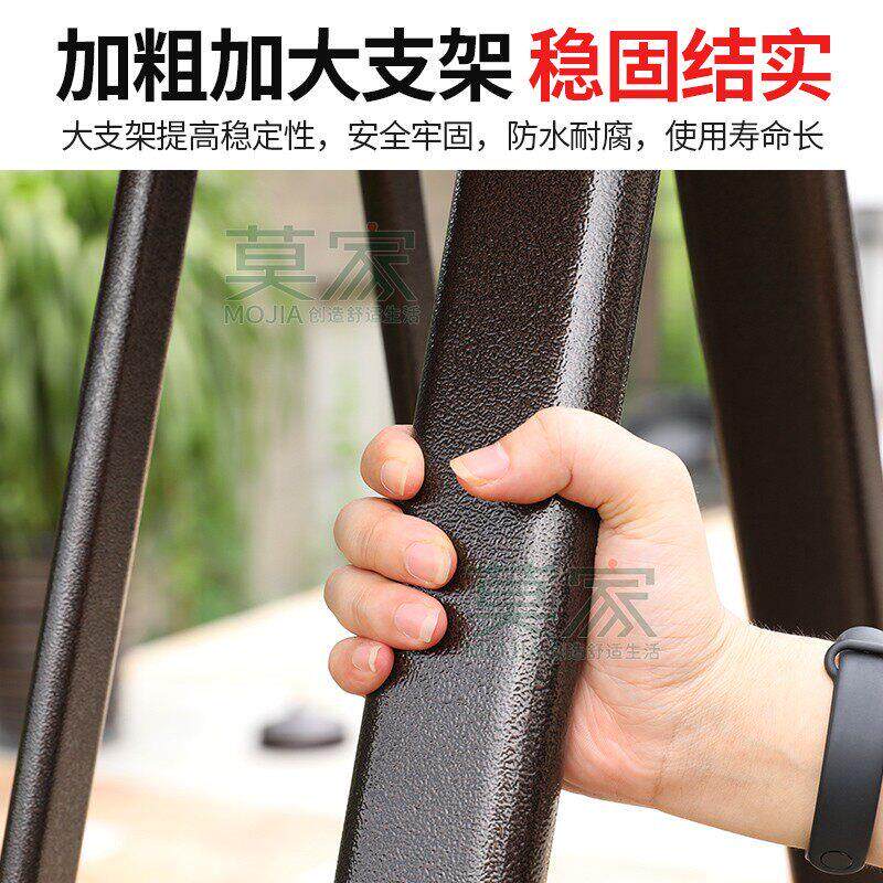 莫千户庭院秋摇椅室外家家用铁艺双人吊篮吊椅儿童荡秋千HKF-02外