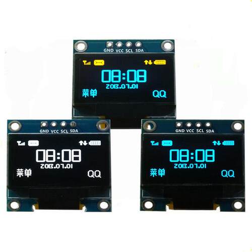 OLED0.96寸小显示屏 IIC通信 SSD1306芯片 51单片机