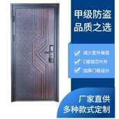现代防盗门进户门入户门室内门钢质标准门非标平开门