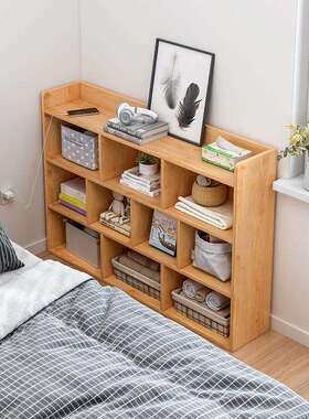 边床柜L159S置物架简约卧室收纳架头床架柜子长条柜床侧储物夹缝