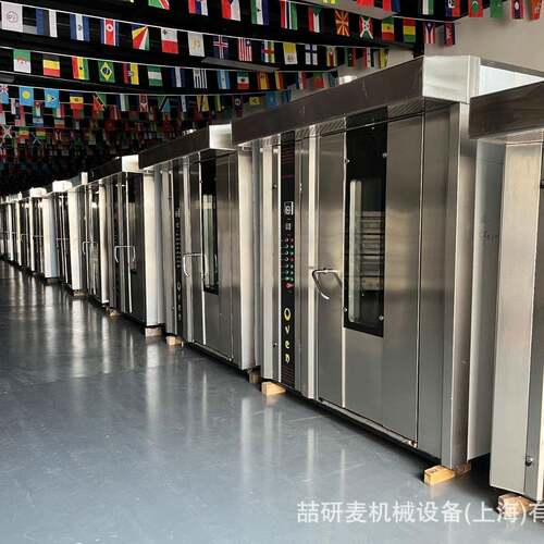 喆研麦热风炉可烤面包蛋糕地瓜烘烤炉推车式旋转热风炉燃油电烤箱