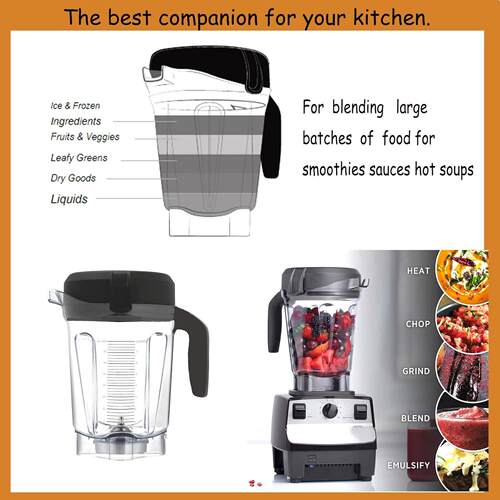 适用于Vitamix5300 64-Ounce Blender Container榨汁机7500杯子