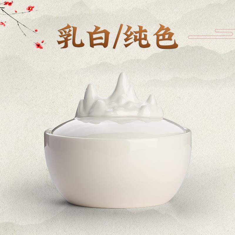 高档火锅砚台书法专用不干墨墨碟笔洗缸墨池带能盖子的余墨笔不干