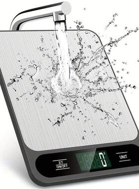 1pc Black Food Scale 10 Kilograms Digital Kitchen Scale Gram