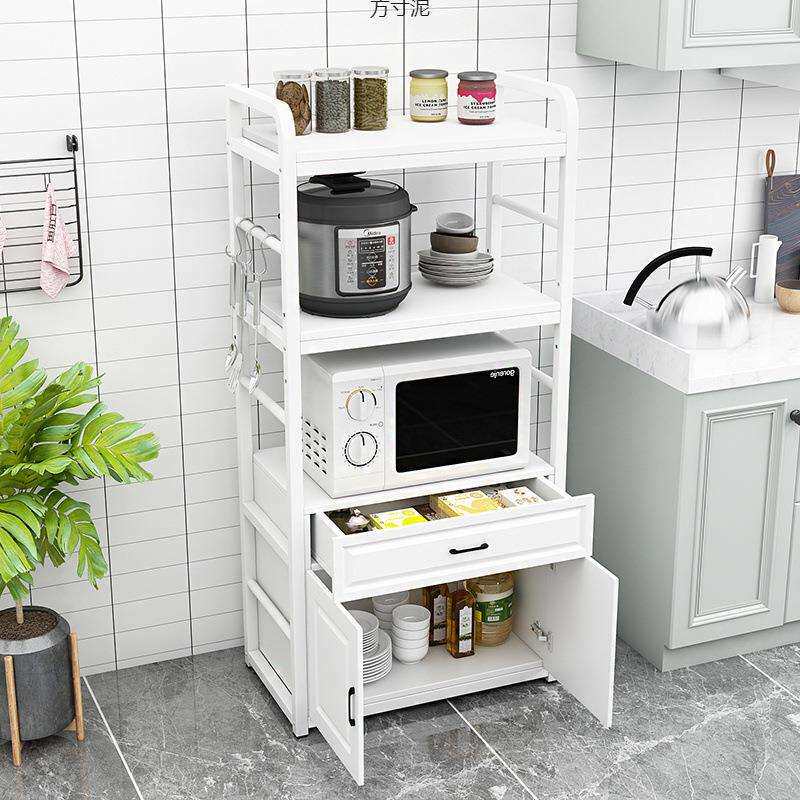 家用多厨房置物架见详情落地式层微波炉箱纳收储烤物靠墙上打印机