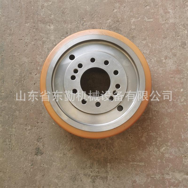 340矿用轨吊驱动轮不脱胶柴油机轨吊胶轮φ300轨吊驱动