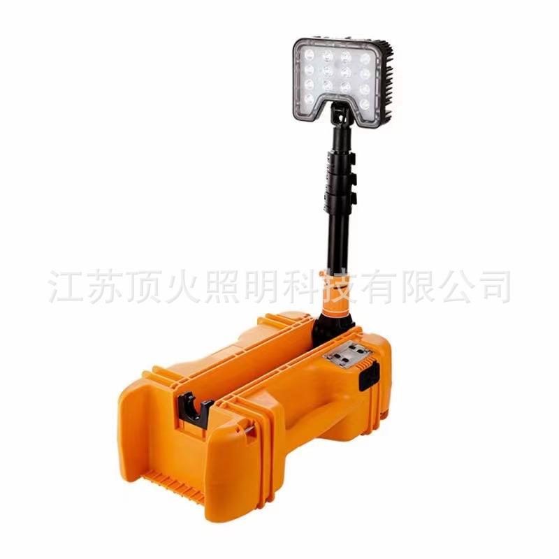FW6116轻便移动灯可充电LED应急灯红黄户外防水聚光抢险灯
