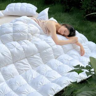 2025款 透气保暖1896新全棉扭羽绒被花冬绒被鹅被保暖酒店羽绒被被