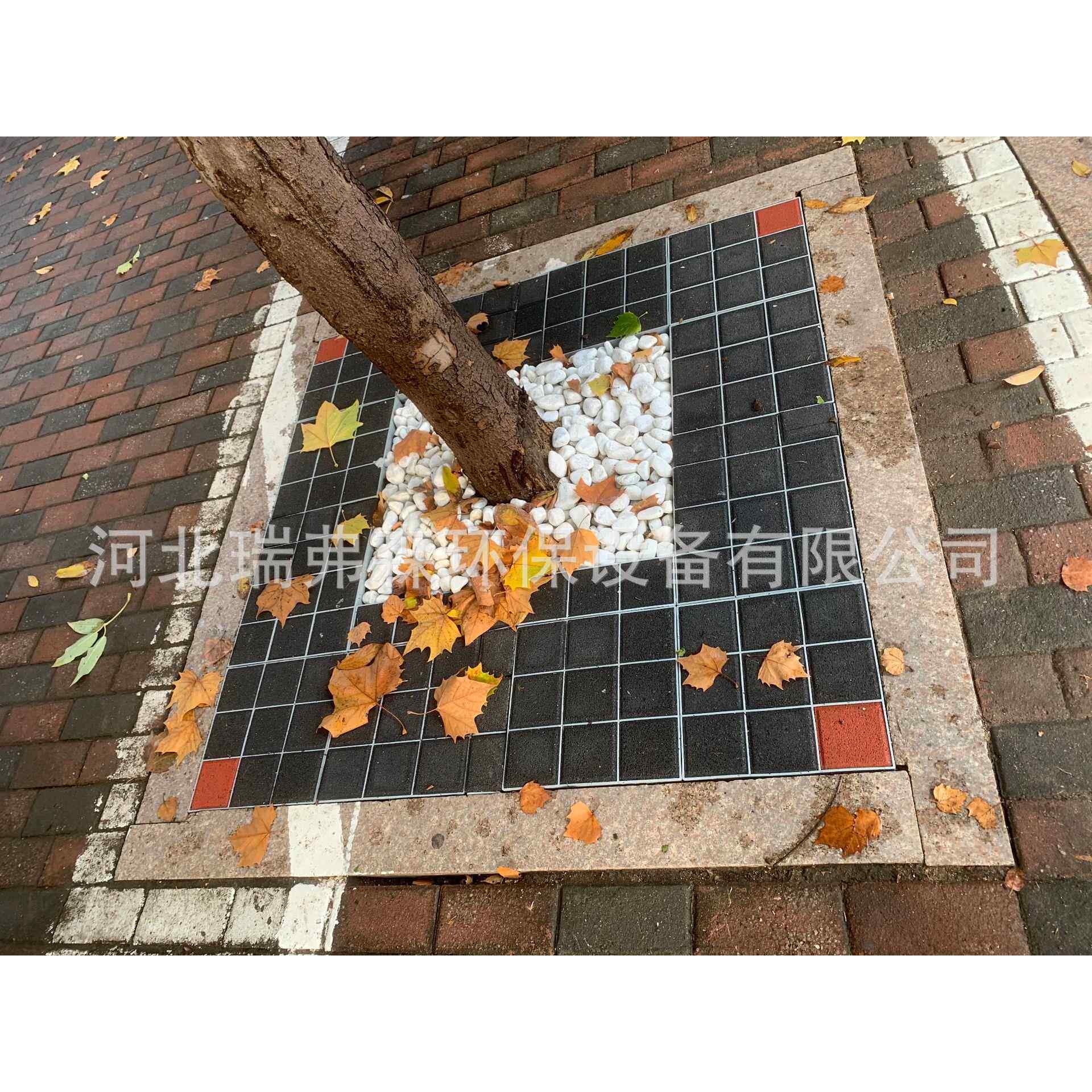 海绵生态护树板海绵型护树板树篦子保湿透水厂家直供
