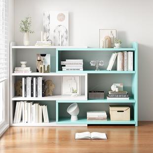 书架落地家用多层放书桌面收纳儿童绘本架阅读区客厅玩具置物架子