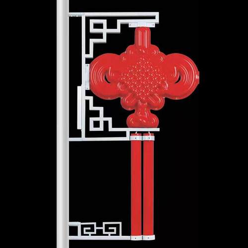 户外led中国结景观灯外挂路灯节日装饰亮化吉祥结防雨防水